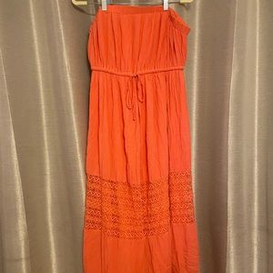 strapless dress